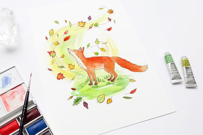 A Fox Called Frederick Art Print